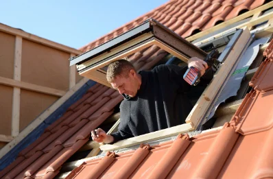 Pose de fenêtres de toit Velux au Percy